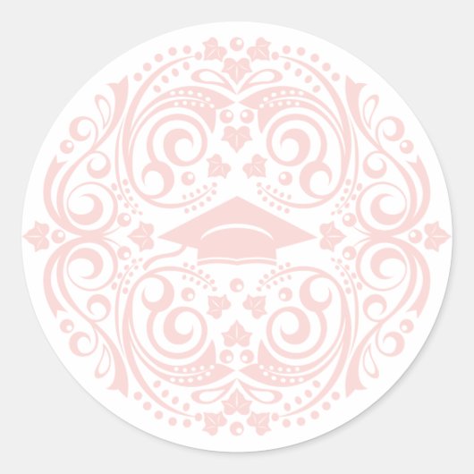 Rond Sticker élégant (Devant)