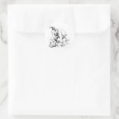 Rond Sticker éléphant GOP (Sac)