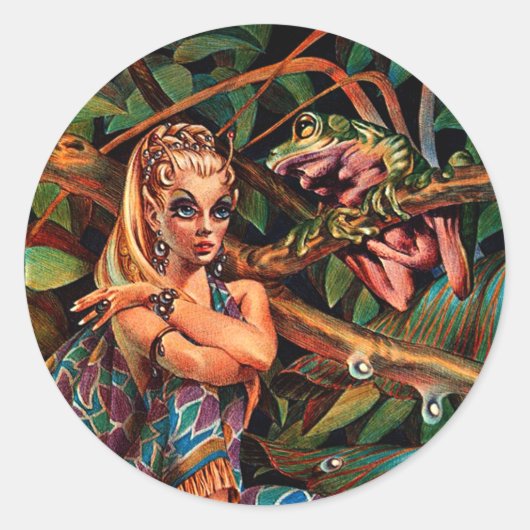 Rond Sticker Elf Princess (Devant)
