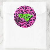 Rond Sticker 'Em Up (Sac)