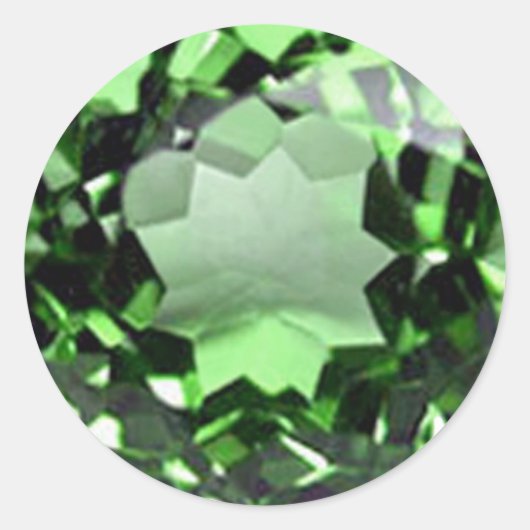 Rond Sticker Emerald 1 (Devant)