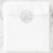 Rond Sticker Emma Text Design II (Sac)