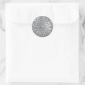 Rond Sticker en argent bijouterie (Sac)