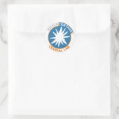 Rond Sticker en cristal de Brava Centauri (feuille de 2 (Sac)