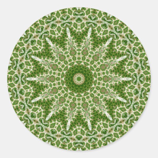 Rond Sticker en dentelle de forêt (Devant)