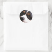 Rond Sticker en espagnol King Charles Cavalier (Sac)