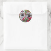 Rond Sticker en espagnol tibétain (Sac)