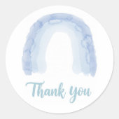 ROND STICKER EN MERCI DE RAINBOW (Devant)