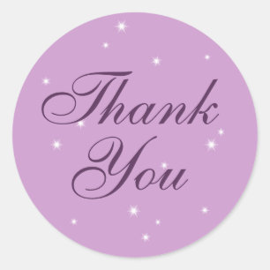 Rond Sticker en Merci Twinkle Twinkle Little Star