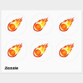 Rond Sticker en métal Cazgem (Feuille)