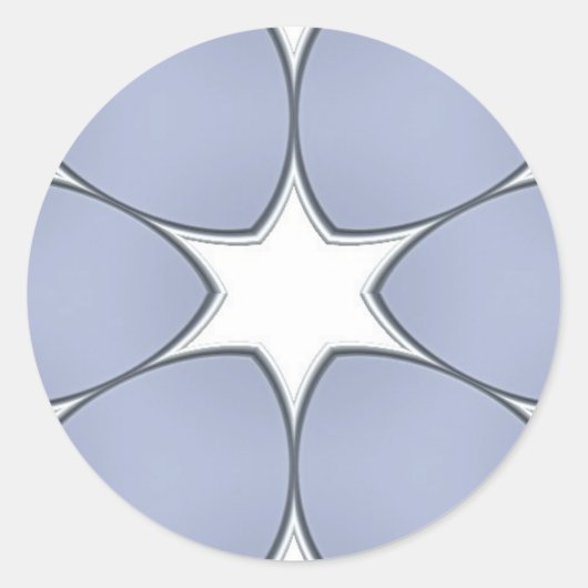 Rond Sticker en mosaïque (Devant)