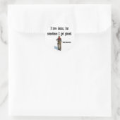 Rond Sticker en papier ILJB (Sac)