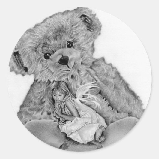 Rond Sticker en peluche (Devant)