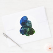 Rond Sticker en pierre, en quartz (Enveloppe)