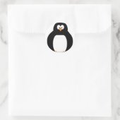 Rond Sticker en pingouin (Sac)