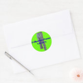Rond Sticker en polyester Pants LA Logo (Enveloppe)