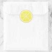 Rond Sticker en tranches de citron (Sac)