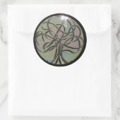 Rond sticker en verre tendu (Lifes Lights) (Sac)