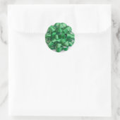 Rond Sticker en vert (Sac)