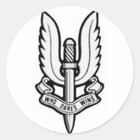 Sticker en vinyle Emblem SAS
