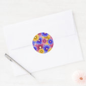 Rond Sticker Enveloppe - Gloire d'automne (Enveloppe)