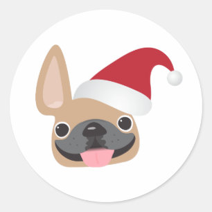 Rond Sticker Enzo Père Noël