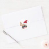Rond Sticker Enzo Père Noël (Enveloppe)