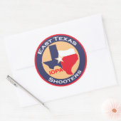 Rond Sticker ETIDPA Texas (Enveloppe)