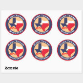 Rond Sticker ETIDPA Texas (Feuille)