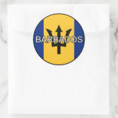 Rond Sticker Euro Barbade (Sac)