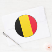 Rond Sticker Euro Belgique (Enveloppe)