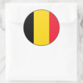 Rond Sticker Euro Belgique (Sac)