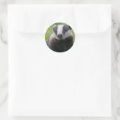 Rond Sticker européen Badger (Sac)