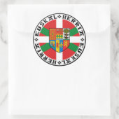 Rond Sticker Euskal Herria (Sac)