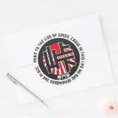 Rond Sticker expert tactile (Enveloppe)