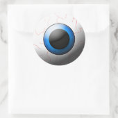 Rond Sticker Eyeball Décor Halloween (Sac)
