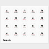 Rond Sticker F1 Max Simply Lovely (Feuille)