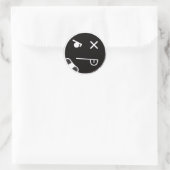 Rond Sticker face #3 (Sac)