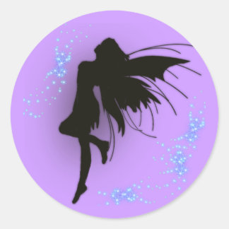 Rond Sticker Fairy Shadow