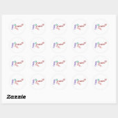 Rond Sticker Fake It (Feuille)
