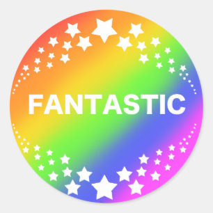Rond Sticker fantastique