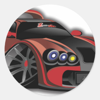 Rond Sticker fantôme
