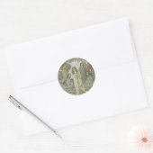 Rond Sticker Féerie victorien (Enveloppe)