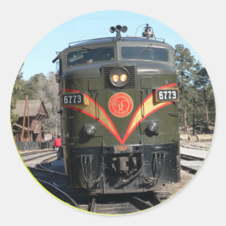 Rond Sticker ferroviaire Grand Canyon