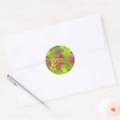 Rond Sticker Feuille de Sumac Spring (Enveloppe)