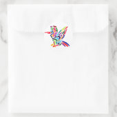 Rond Sticker Fiesta Hummingbird (Sac)