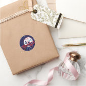Rond Sticker Fireworks B (Cadeaux)