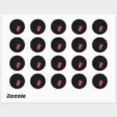 Rond Sticker Fireworks P3621 (Feuille)