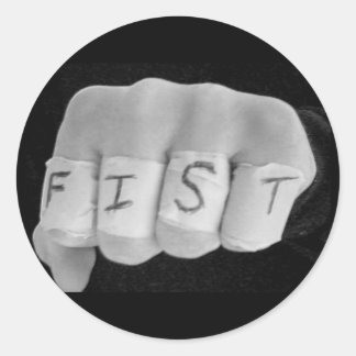Rond Sticker FIST