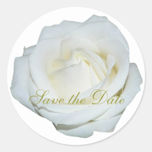 Rond Sticker Floral Personnalisé rose (Devant)